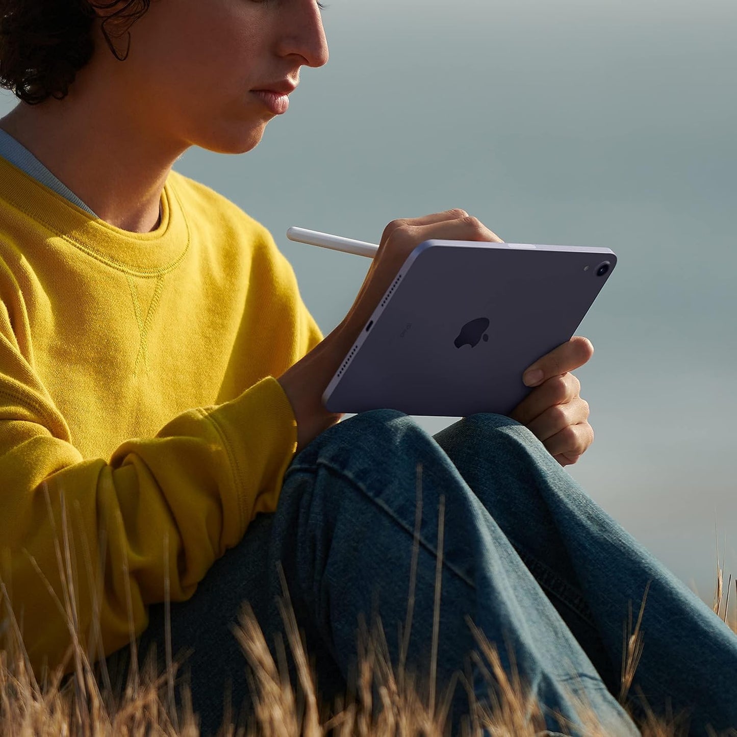 Apple 2021 iPad Mini 6 8.3-inch, Wi-Fi, 64GB, Purple (Renewed) - Authentic Apple Products.