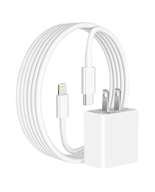 Charger Fast Charging - [Apple MFi Certified] 20W USB C Charger Block - Authentic Apple Products.